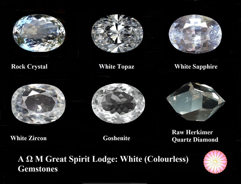 White (Colourless) Gemstones