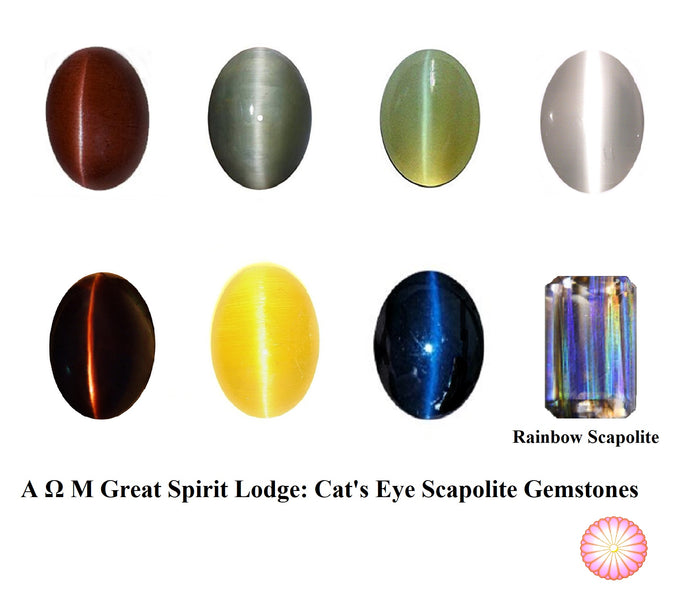 Cat's Eye Scapolite Gemstones