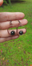 Load and play video in Gallery viewer, Shungite Zen Dangling Earrings
