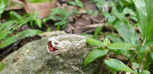 Load image into Gallery viewer, Spectacular Red Garnet Facet Ring
