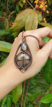 Load image into Gallery viewer, Chiastolite Wire Wrapped Amulet/Pendant
