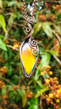 Load image into Gallery viewer, Stunning Aurora Opal Pendant Wirewrapped in Pure Copper Wire Jewellery
